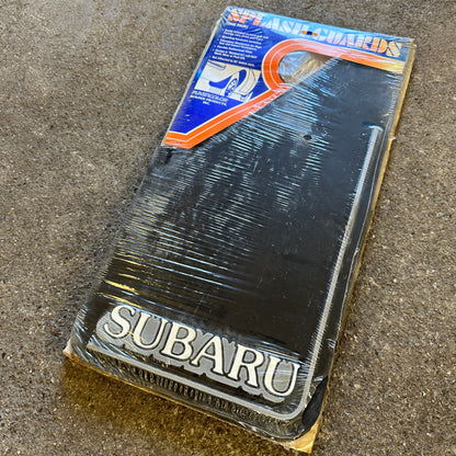 NOS Subaru Mudflaps Small - Plasticolor 14x8