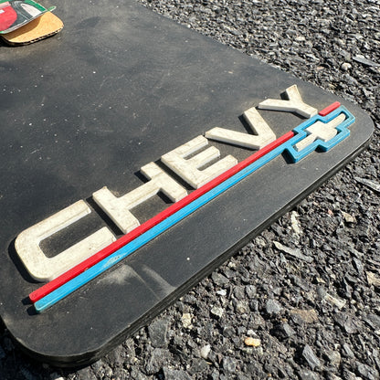 NOS Chevy Bowtie Plasticolor Mud Flaps - 15x8