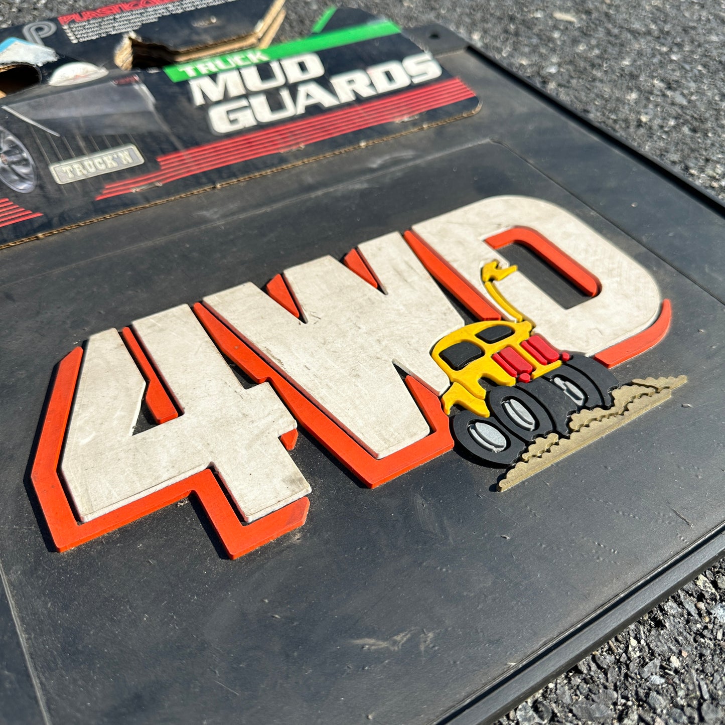 NOS 4WD Plasticolor Mud Flaps - 16x14