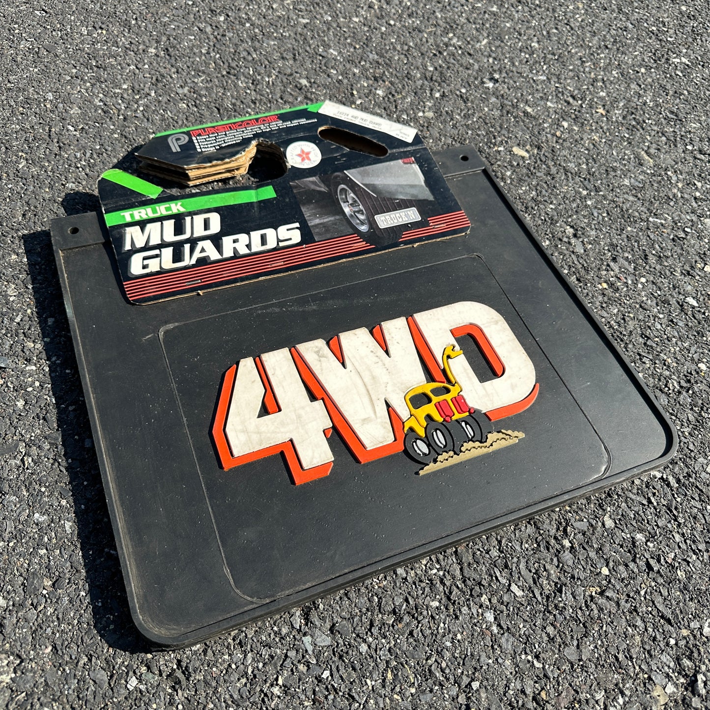 NOS 4WD Plasticolor Mud Flaps - 16x14