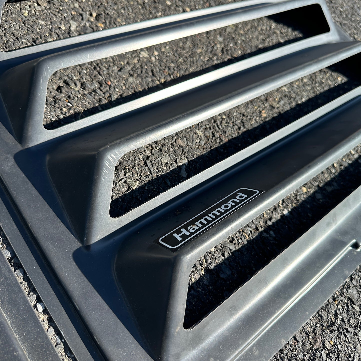 NOS Pop-out Rear Window Louvers - 71-77 Dodge Van