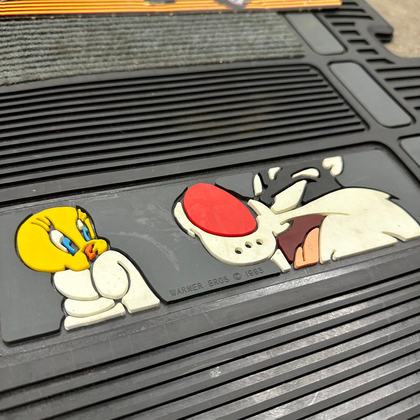 Vintage Slyvester Tweety Truck Floor Mats