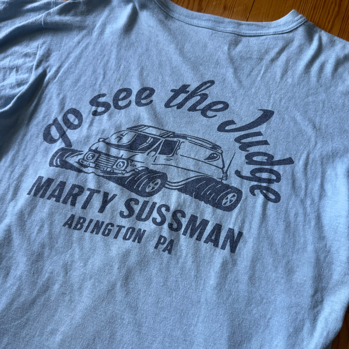 Vintage Boogie Van Dealership T-Shirt