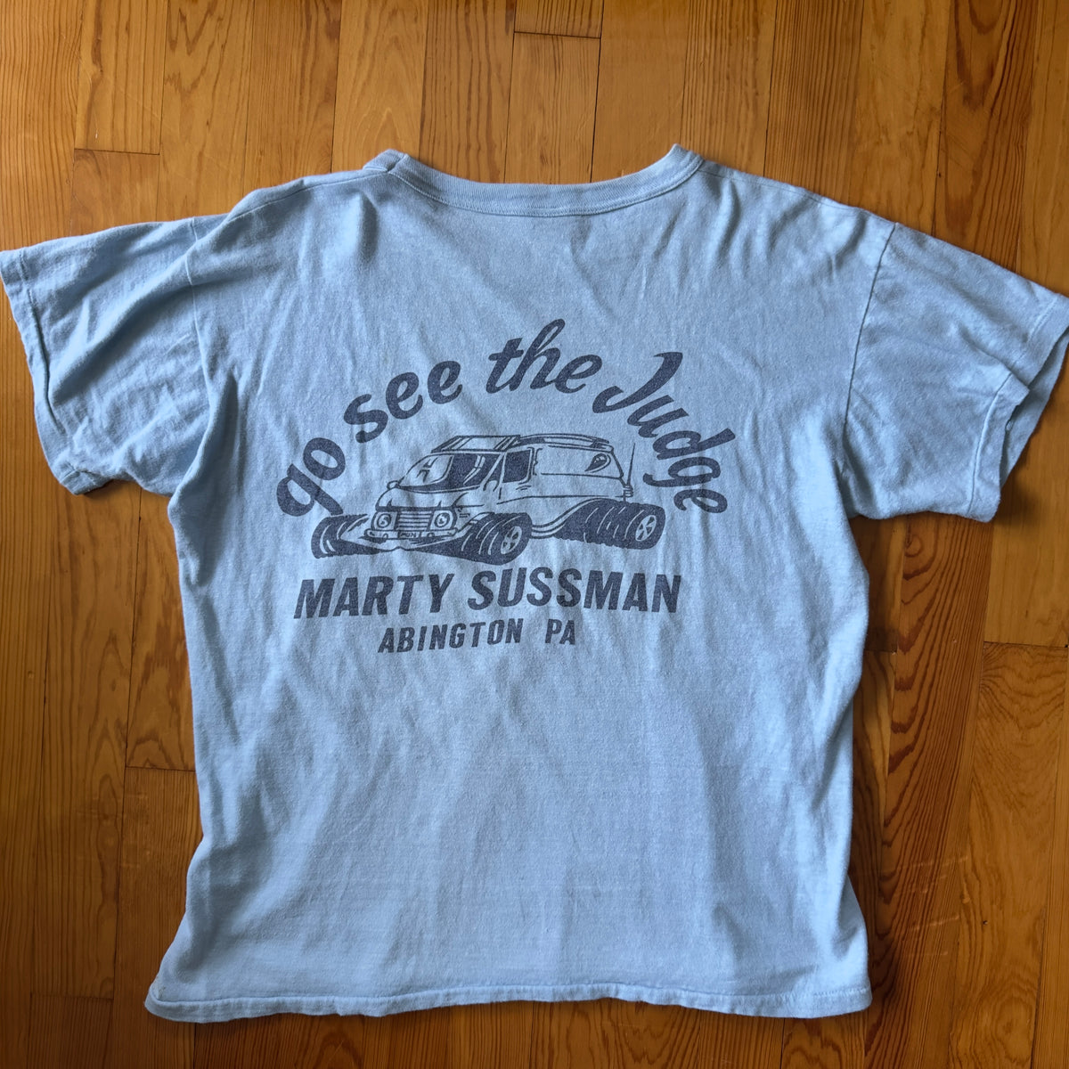 Vintage Boogie Van Dealership T-Shirt