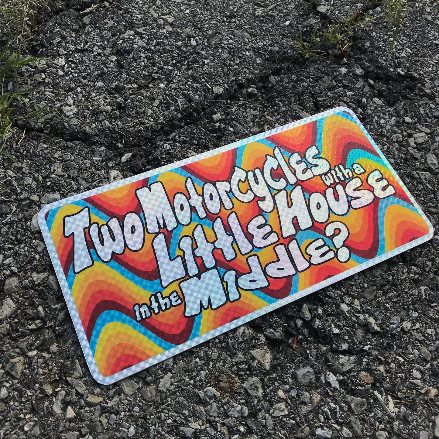 Hevy Hot Plates - Prismatic License Plate