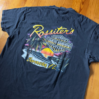Vintage Harley Davidson Rossiter's Sarasota FL T-Shirt