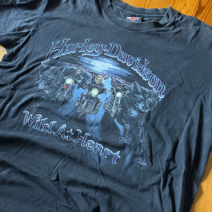 Vintage Harley Davidson Harbor City, California T-Shirt
