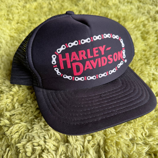 Vintage Harley Davidson Trucker Hat