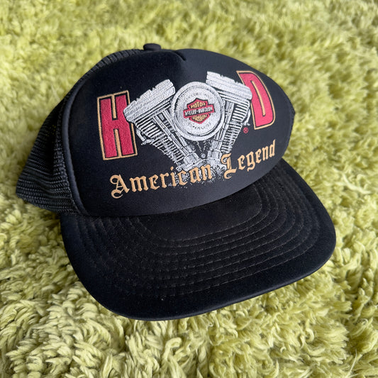 Vintage HD American Legend Trucker Hat