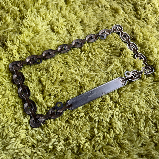 Vintage Chain Link Plate Frame