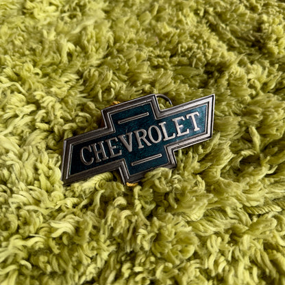 Vintage Chevrolet Bowtie Belt Buckle