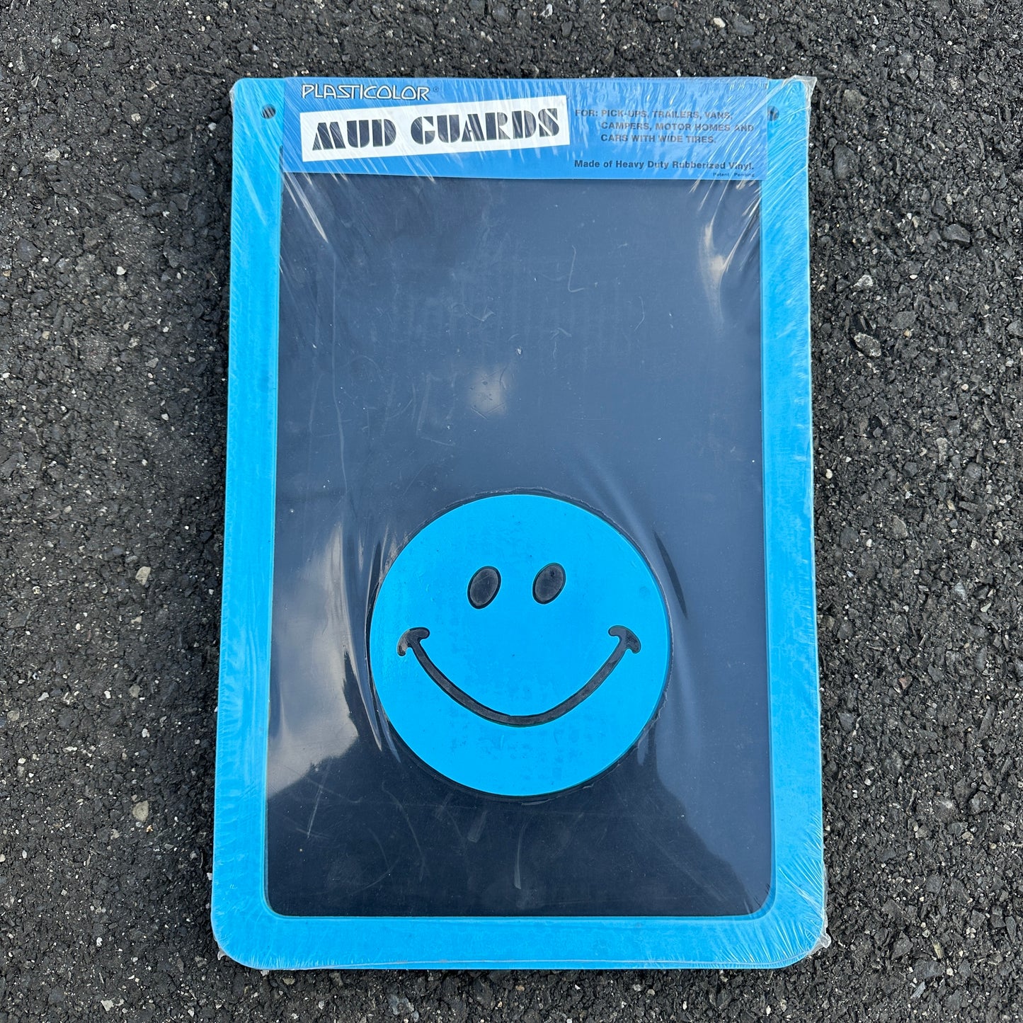 NOS Smiley Face Mudflaps- Plasticolor 18x12 - Multiple colors!