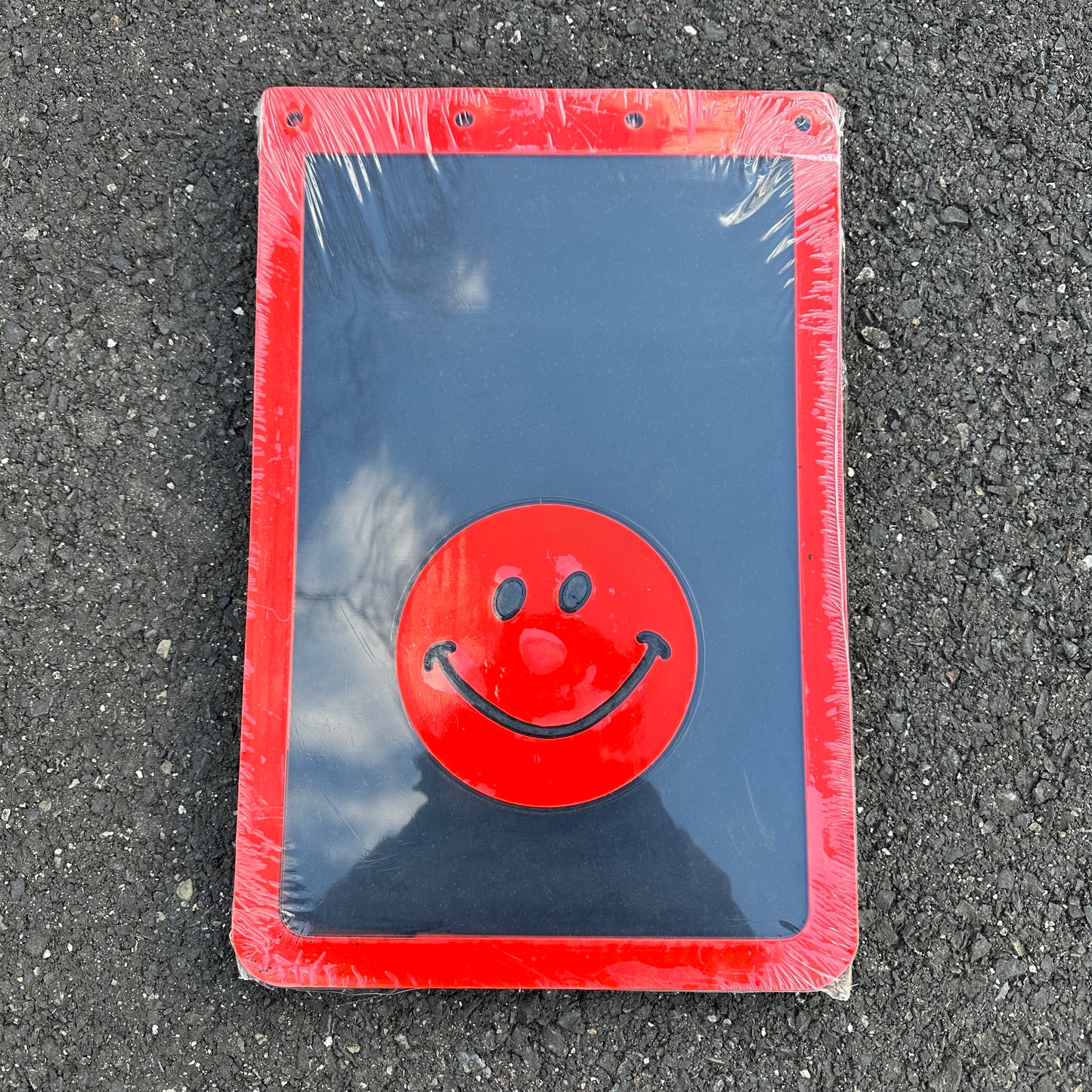 NOS Smiley Face Mudflaps- Plasticolor 18x12 - Multiple colors!