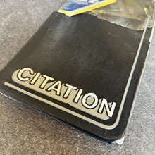 Load image into Gallery viewer, NOS Citation Mudflaps Small - Plasticolor 14x8