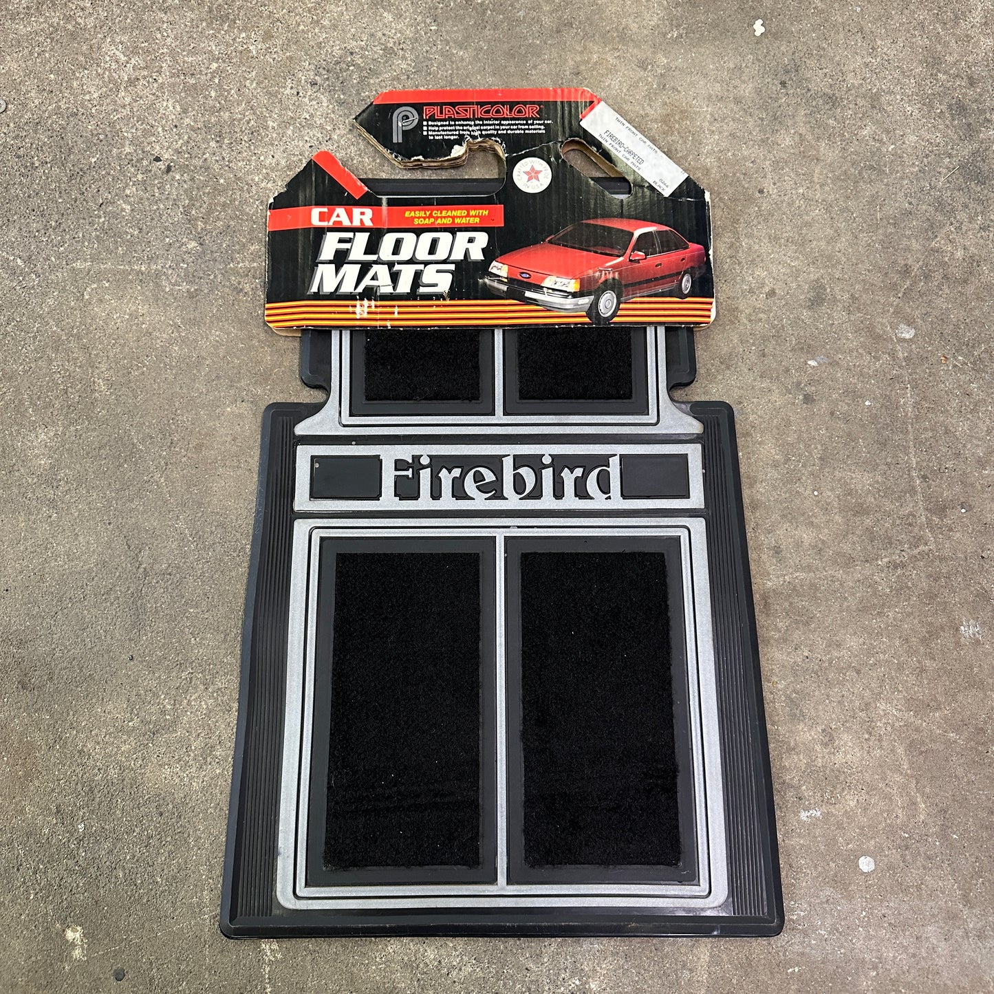 NOS Firebird Floor Mats - Plasticolor