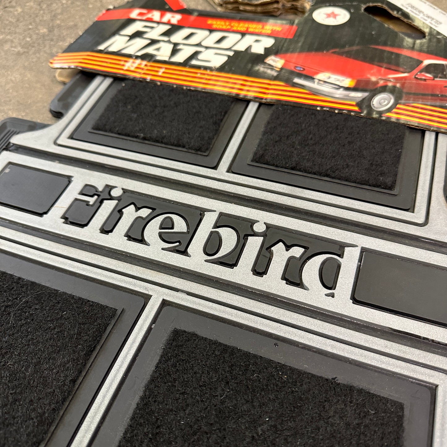 NOS Firebird Floor Mats - Plasticolor