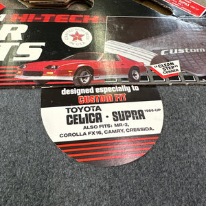 NOS Custom Fit Plasticolor Floor Mats -  Toyota Celica Supra 86+