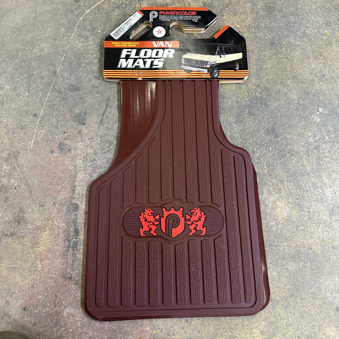 NOS Astro/Safari Van Floor Mats - Plasticolor