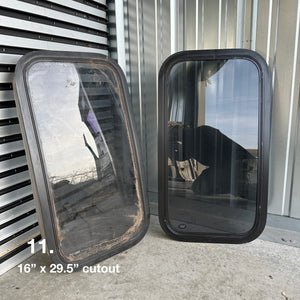 Aftermarket Van Windows - Various Sizes (Camper, Conversion, RV, Custom)