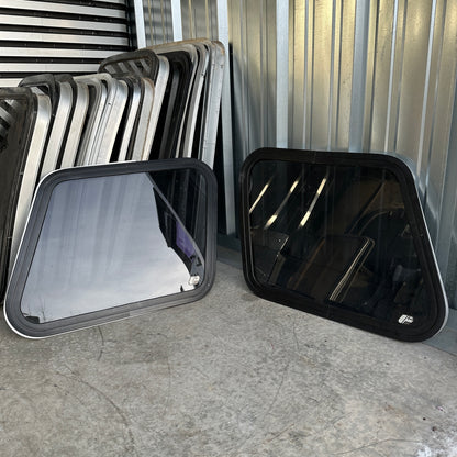 Aftermarket Polygon Van Windows - Various Sizes (Camper, Conversion, RV, Custom)