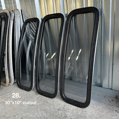 Aftermarket Slot Van Windows - Various Sizes (Camper, Conversion, RV, Custom)