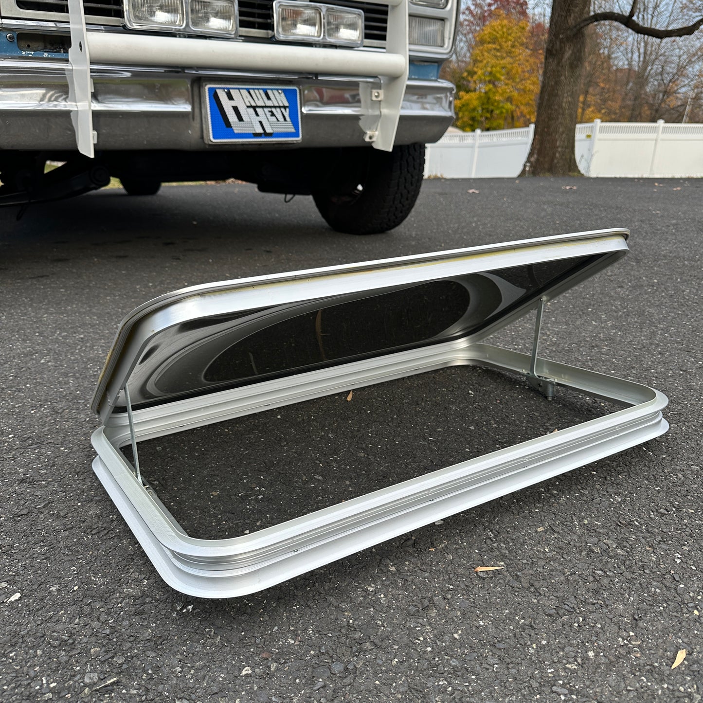 *Blem* NOS Large Bubble Crank-Up Sunroof - West Custom Windows