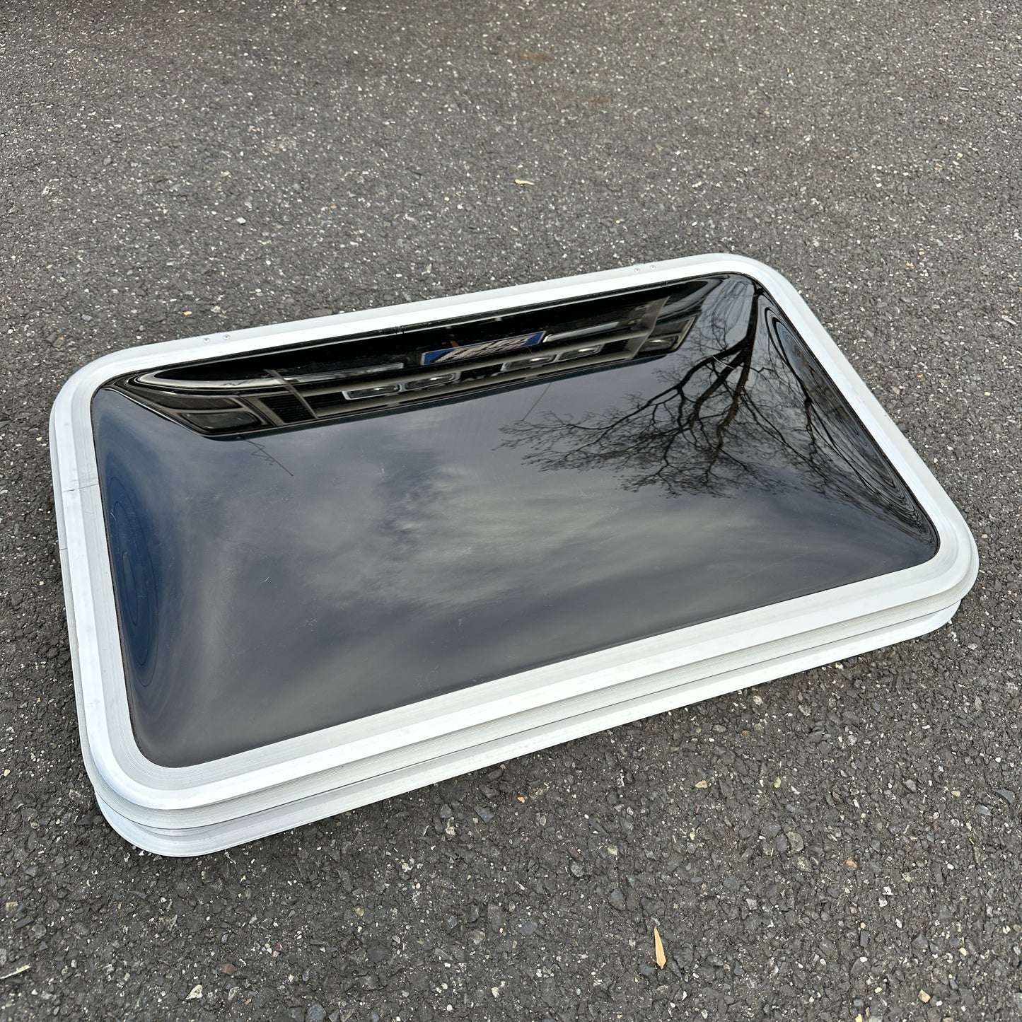 *Blem* NOS Large Bubble Crank-Up Sunroof - West Custom Windows