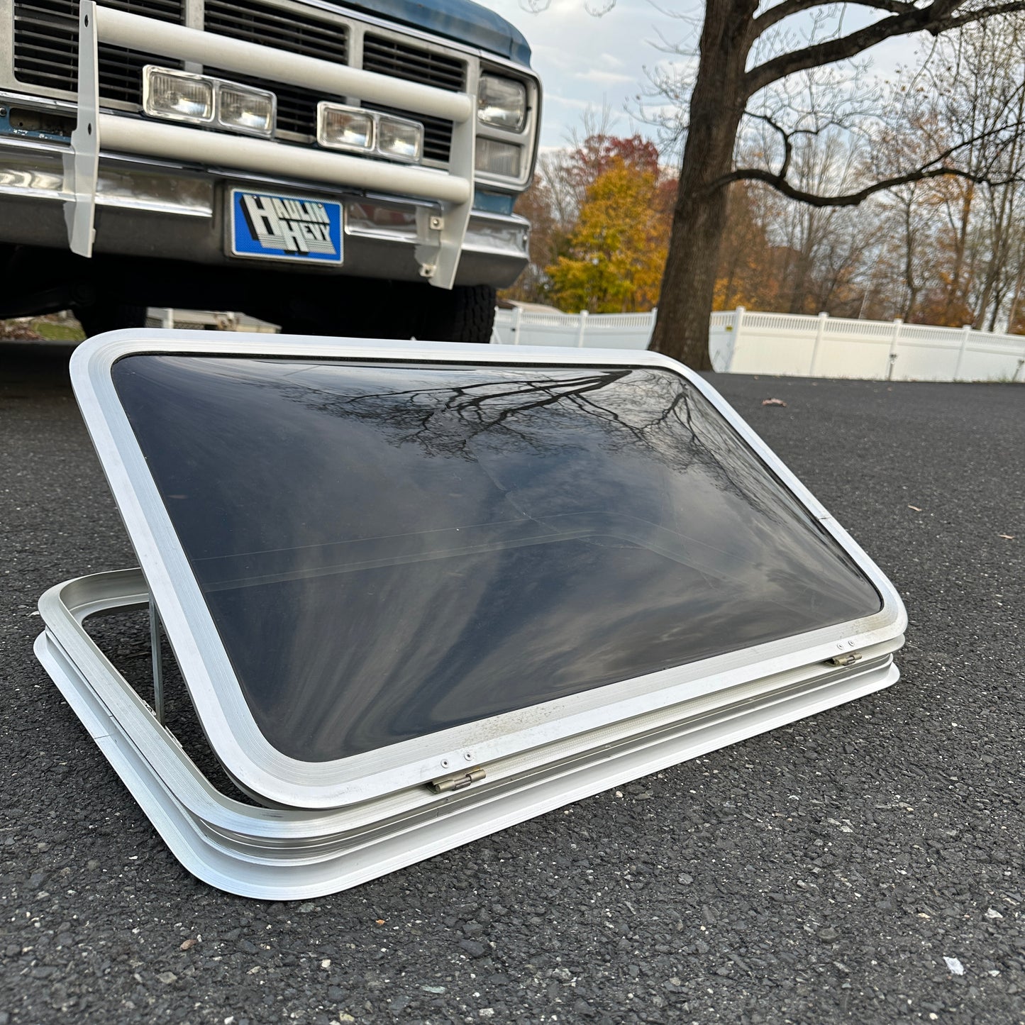 *Blem* NOS Large Bubble Crank-Up Sunroof - West Custom Windows