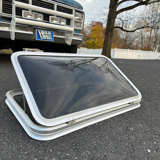 *Blem* NOS Large Bubble Crank-Up Sunroof - West Custom Windows