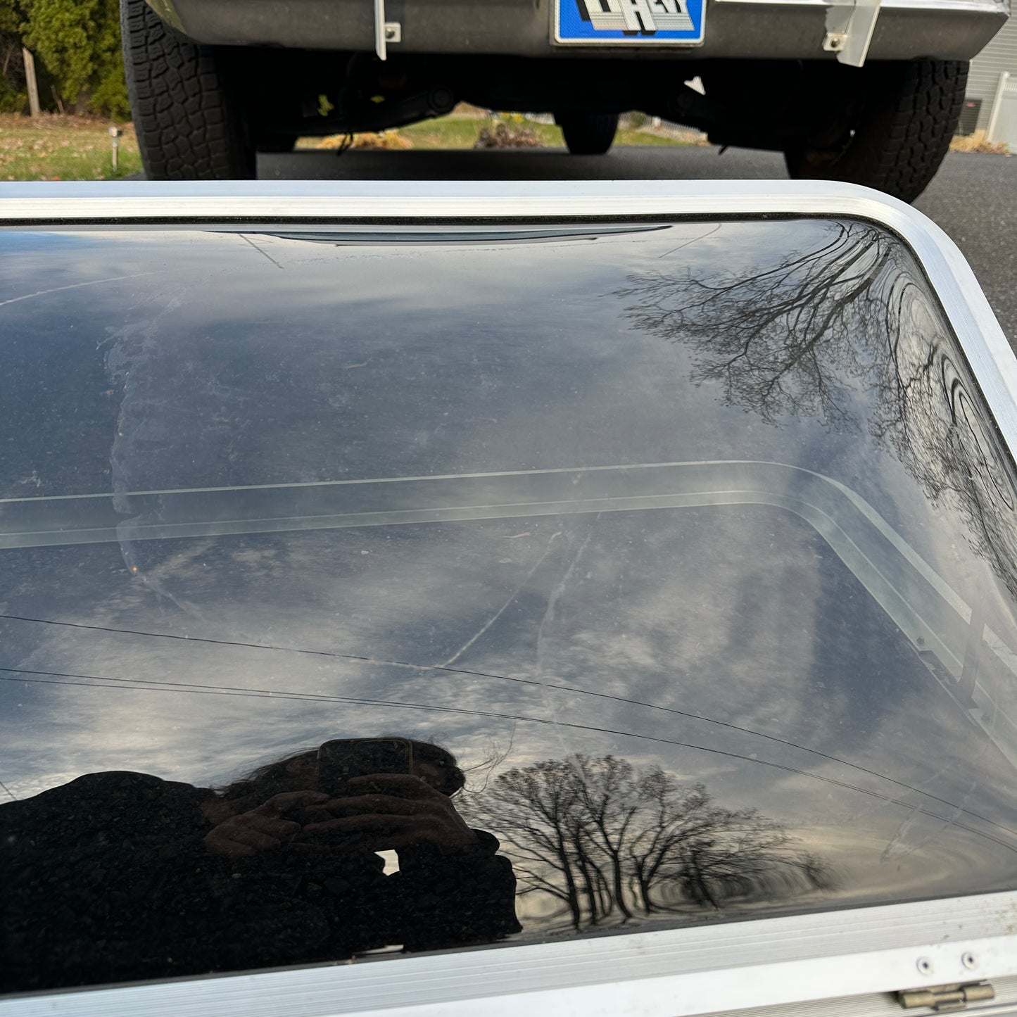 *Blem* NOS Large Bubble Crank-Up Sunroof - West Custom Windows