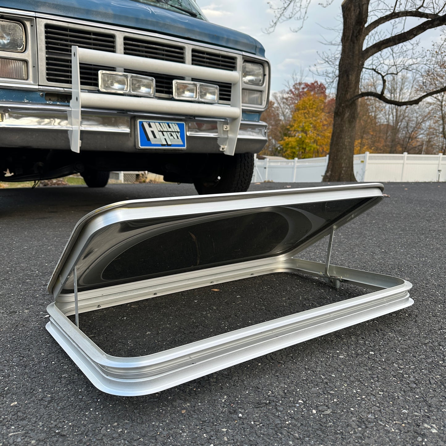 *Blem* NOS Large Bubble Crank-Up Sunroof - West Custom Windows