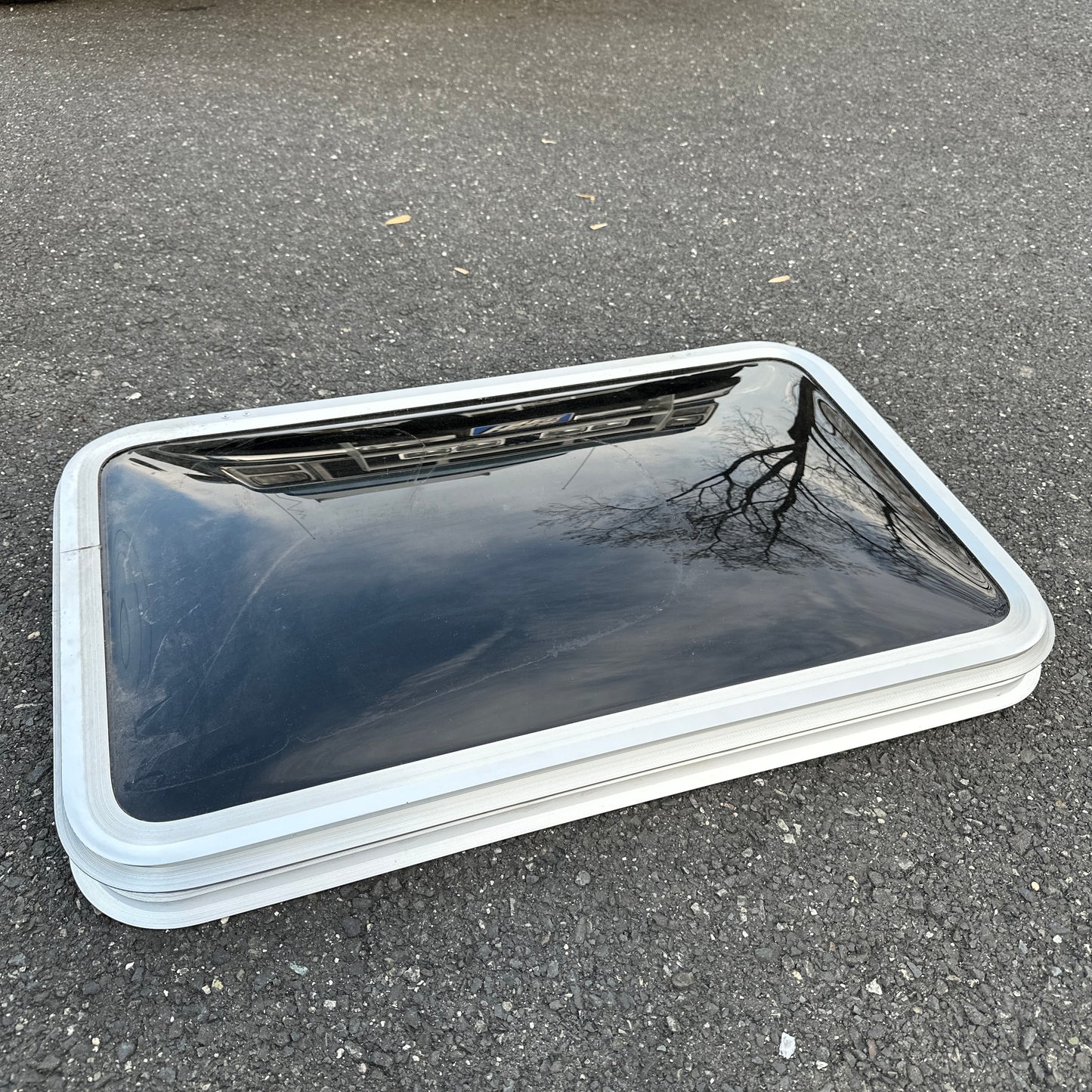 *Blem* NOS Large Bubble Crank-Up Sunroof - West Custom Windows