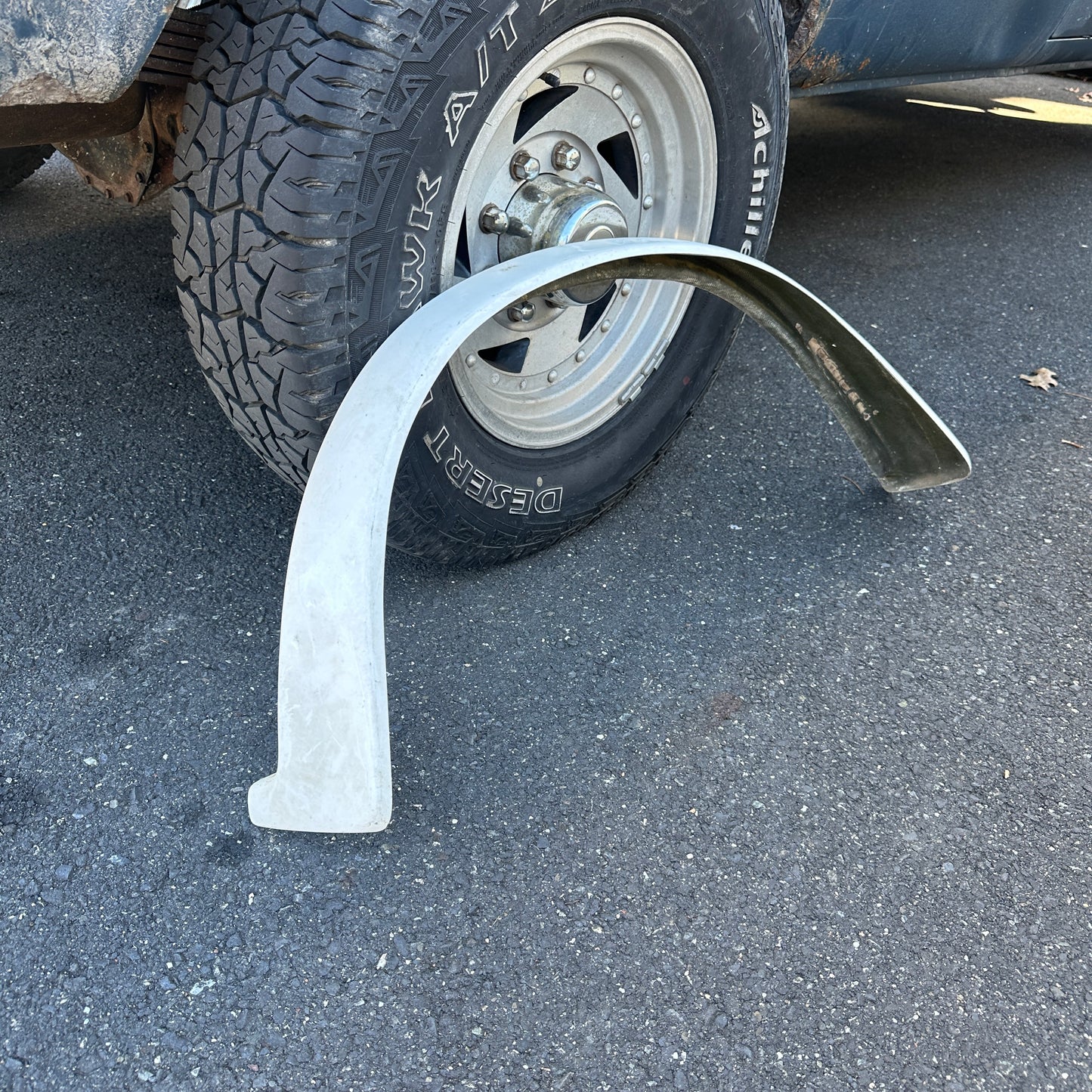 68-74 Ford Van - LEFT REAR Fiberglass Fender Flare