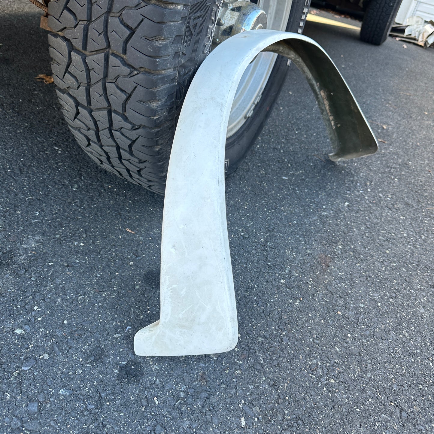 68-74 Ford Van - LEFT REAR Fiberglass Fender Flare