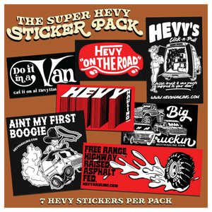 The Super Hevy Sticker Pack