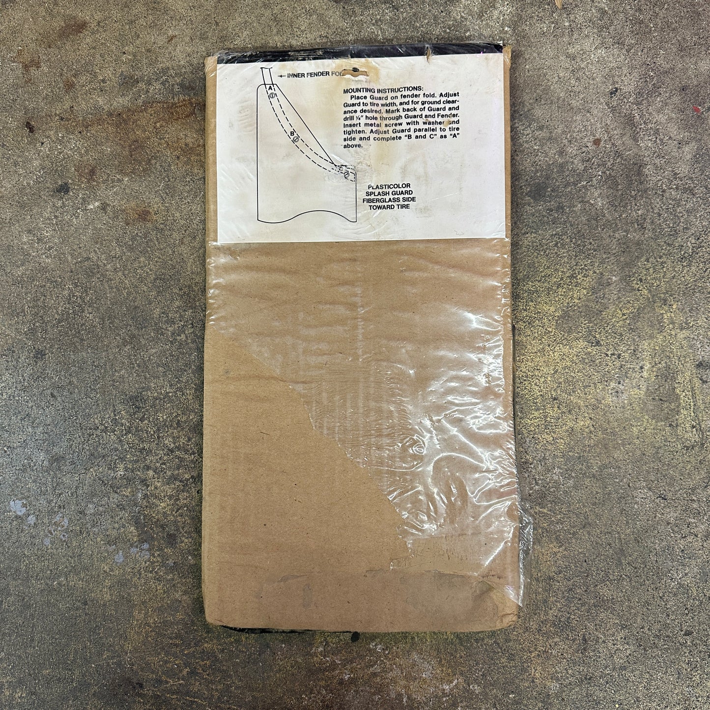 NOS Yosemite Sam Mudflaps Small - Plasticolor 15x9