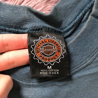 Vintage Harley Davidson Embroidered T-Shirt
