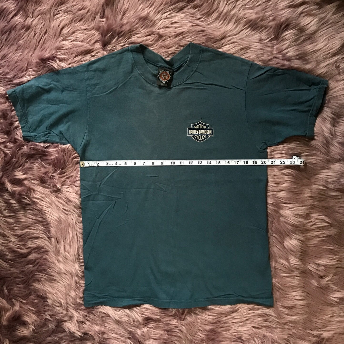 Vintage Harley Davidson Embroidered T-Shirt