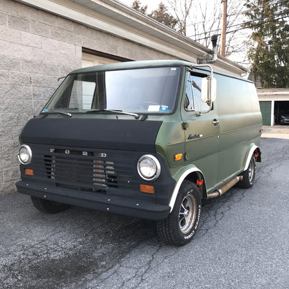 68-74 Ford Van - 4pc Slim Fiberglass Fender Flare Kit