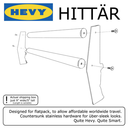 Hevy Hitter XL (78-96 GVan, Raw Finish) - Handmade by Hevy