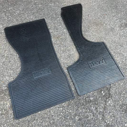 78+ Dodge Van Floor Mats - Hevy BigRig Beef