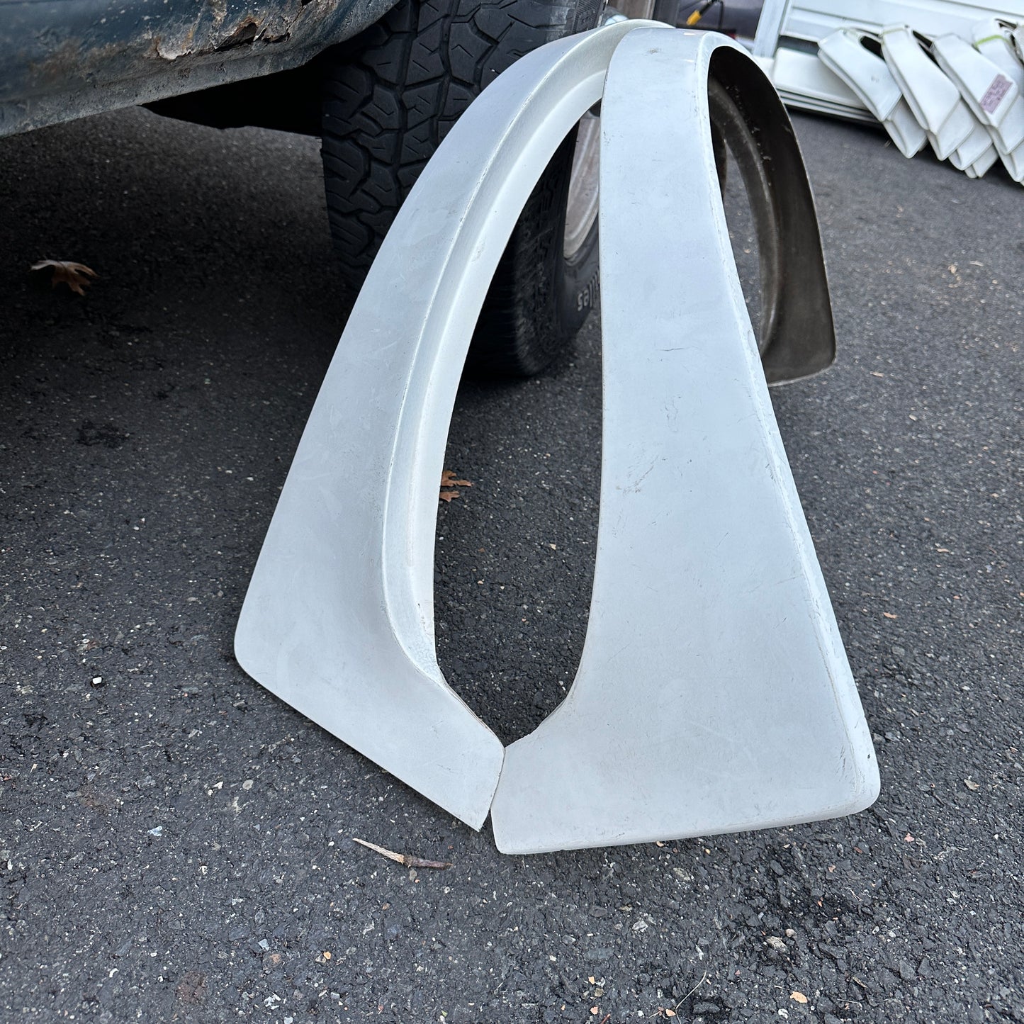 71-78 Dodge Van - Fiberglass FRONT Mud Fender Flare pair