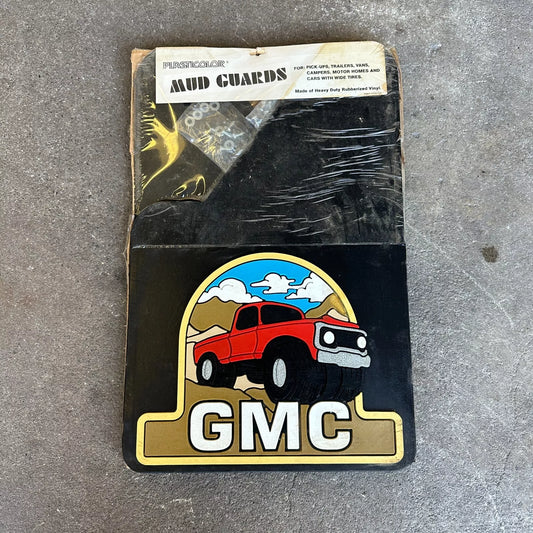 NOS Plasticolor GMC Mud Flaps 18x12