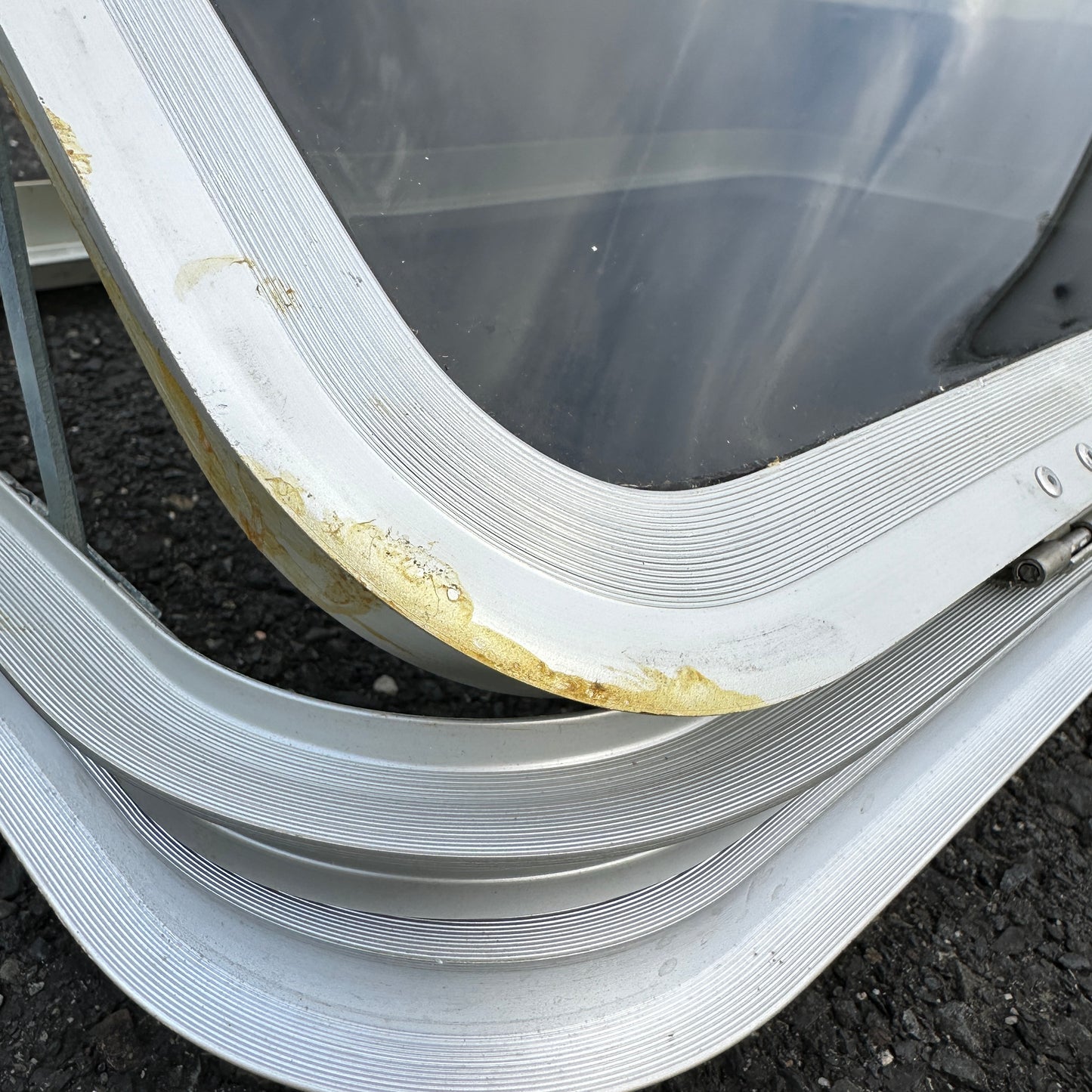 *Blem* NOS Small Bubble Crank-Up Sunroof - West Custom Windows