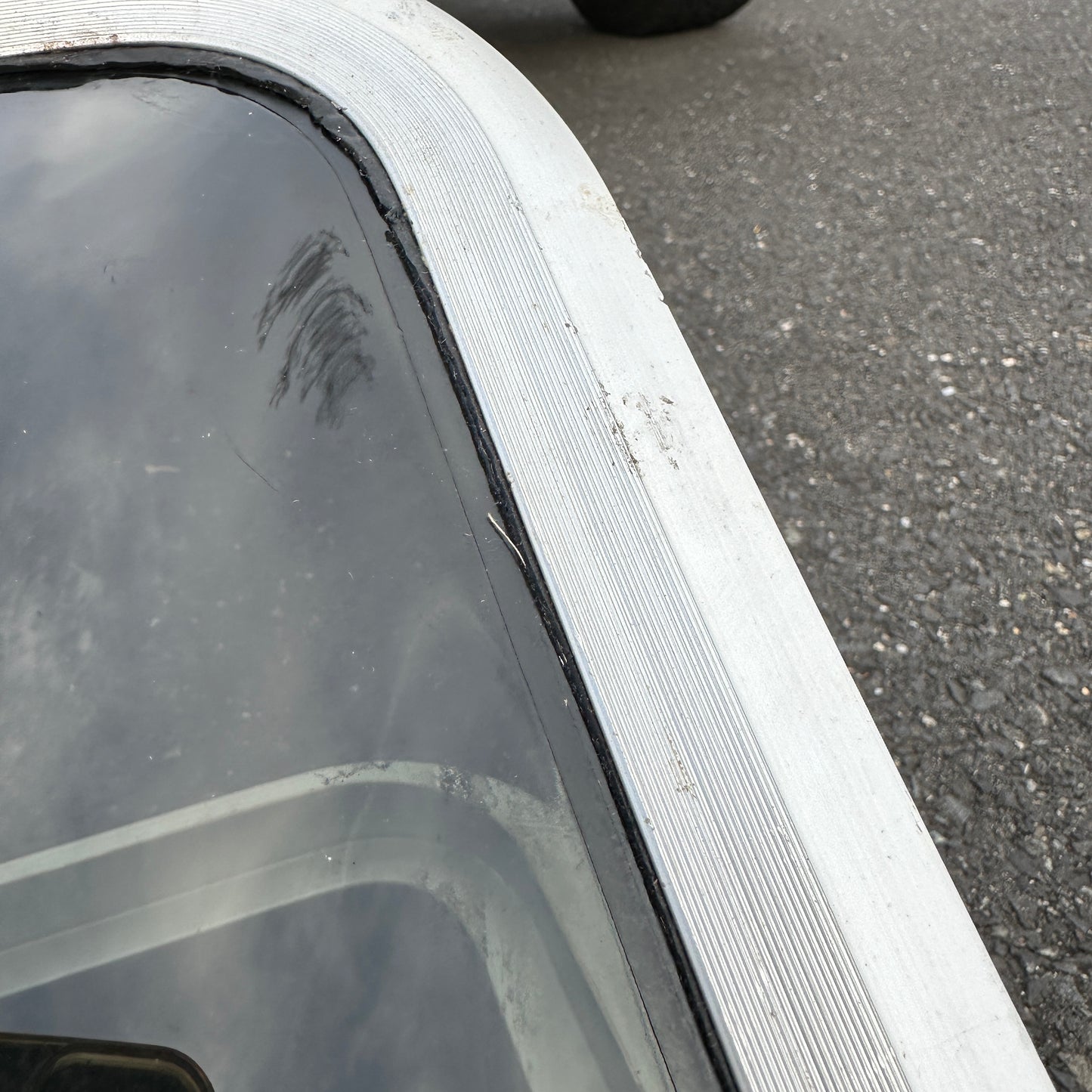 *Blem* NOS Small Bubble Crank-Up Sunroof - West Custom Windows