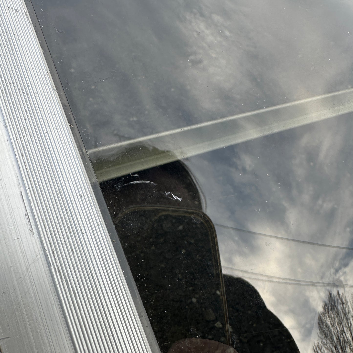 *Blem* NOS Small Bubble Crank-Up Sunroof - West Custom Windows