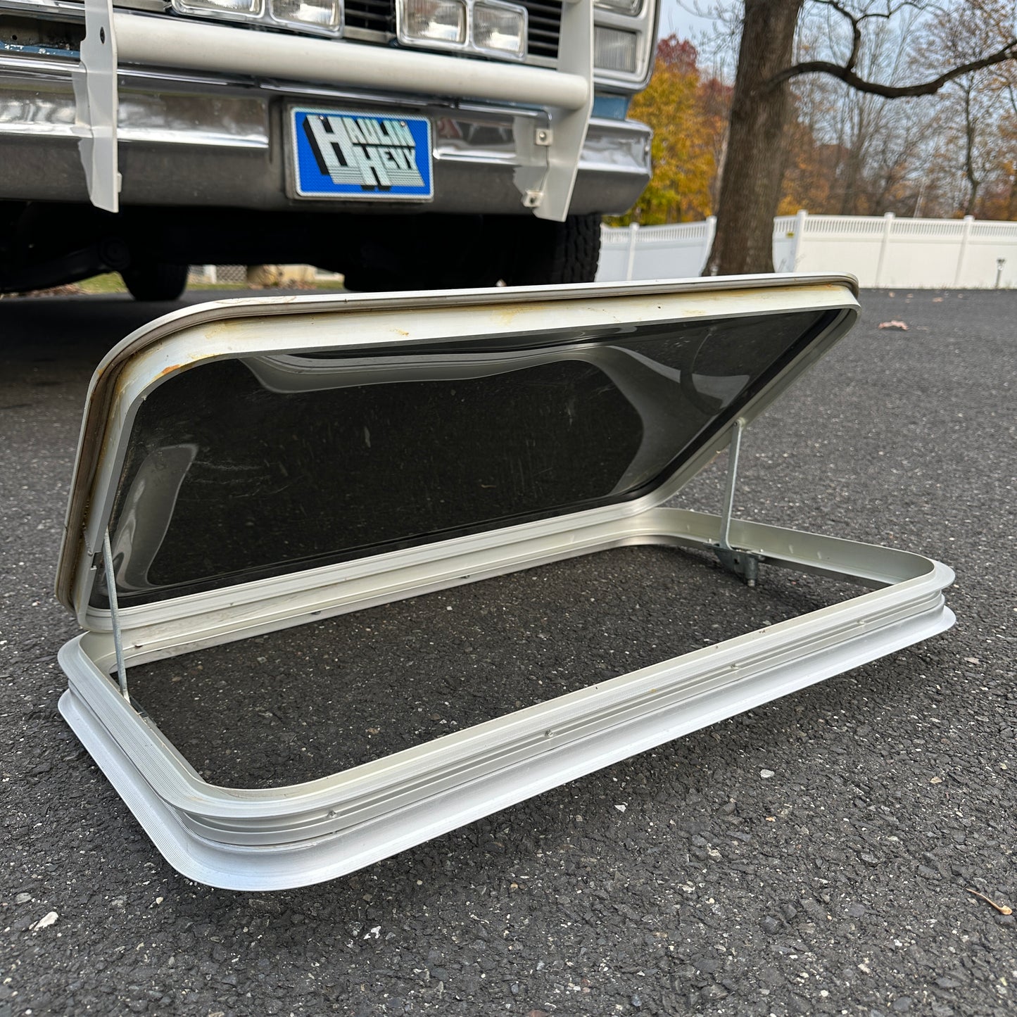 *Blem* NOS Small Bubble Crank-Up Sunroof - West Custom Windows