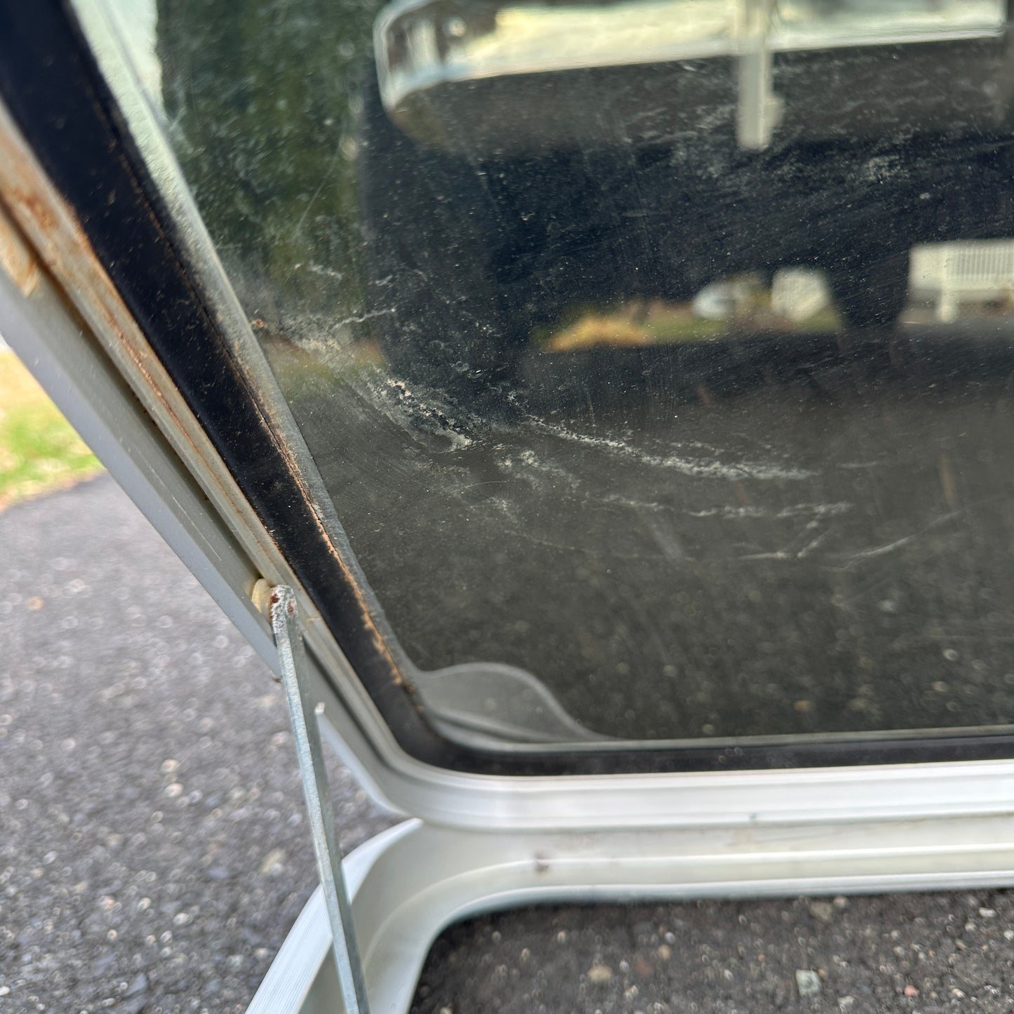 *Blem* NOS Small Bubble Crank-Up Sunroof - West Custom Windows