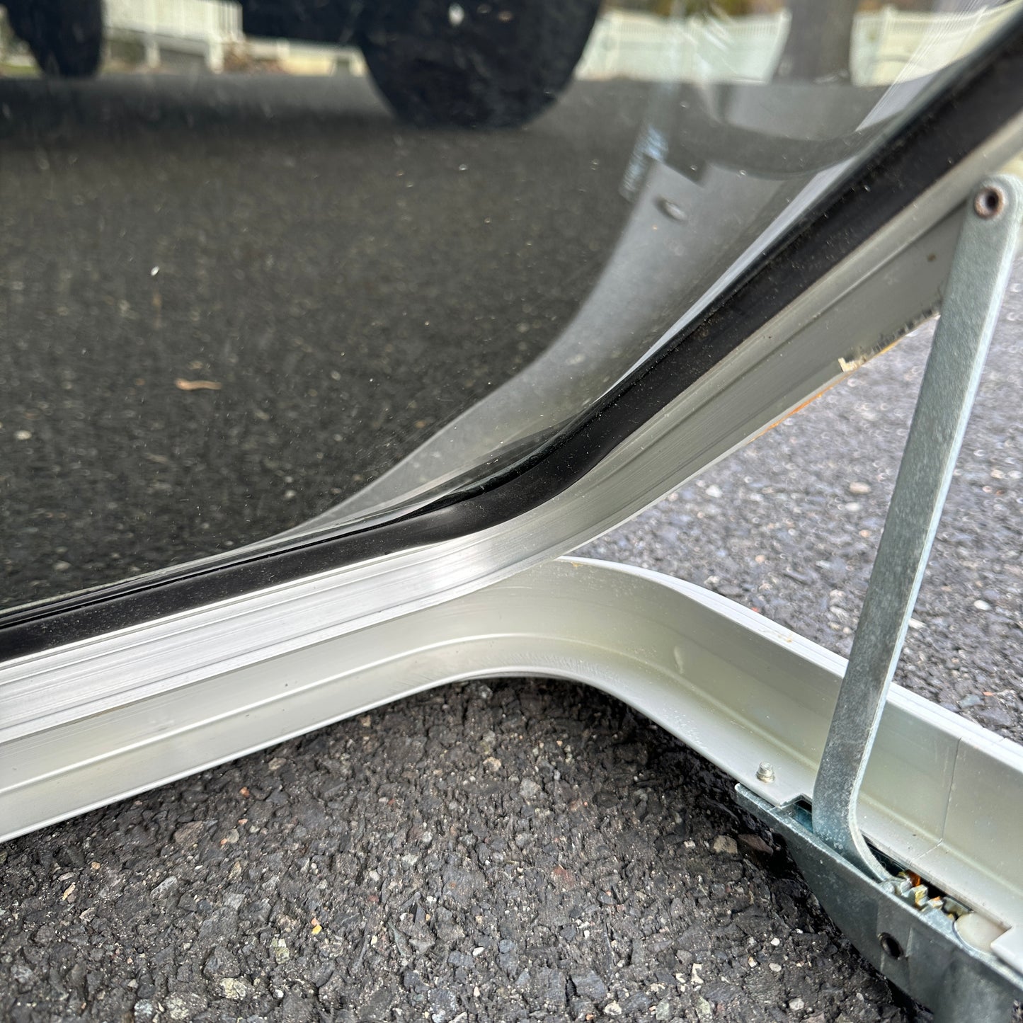 *Blem* NOS Small Bubble Crank-Up Sunroof - West Custom Windows