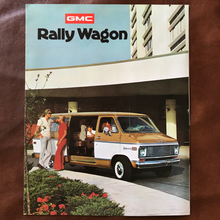 Load image into Gallery viewer, GMC Rally Wagon - Original 1974 GM Dealership Brochure
